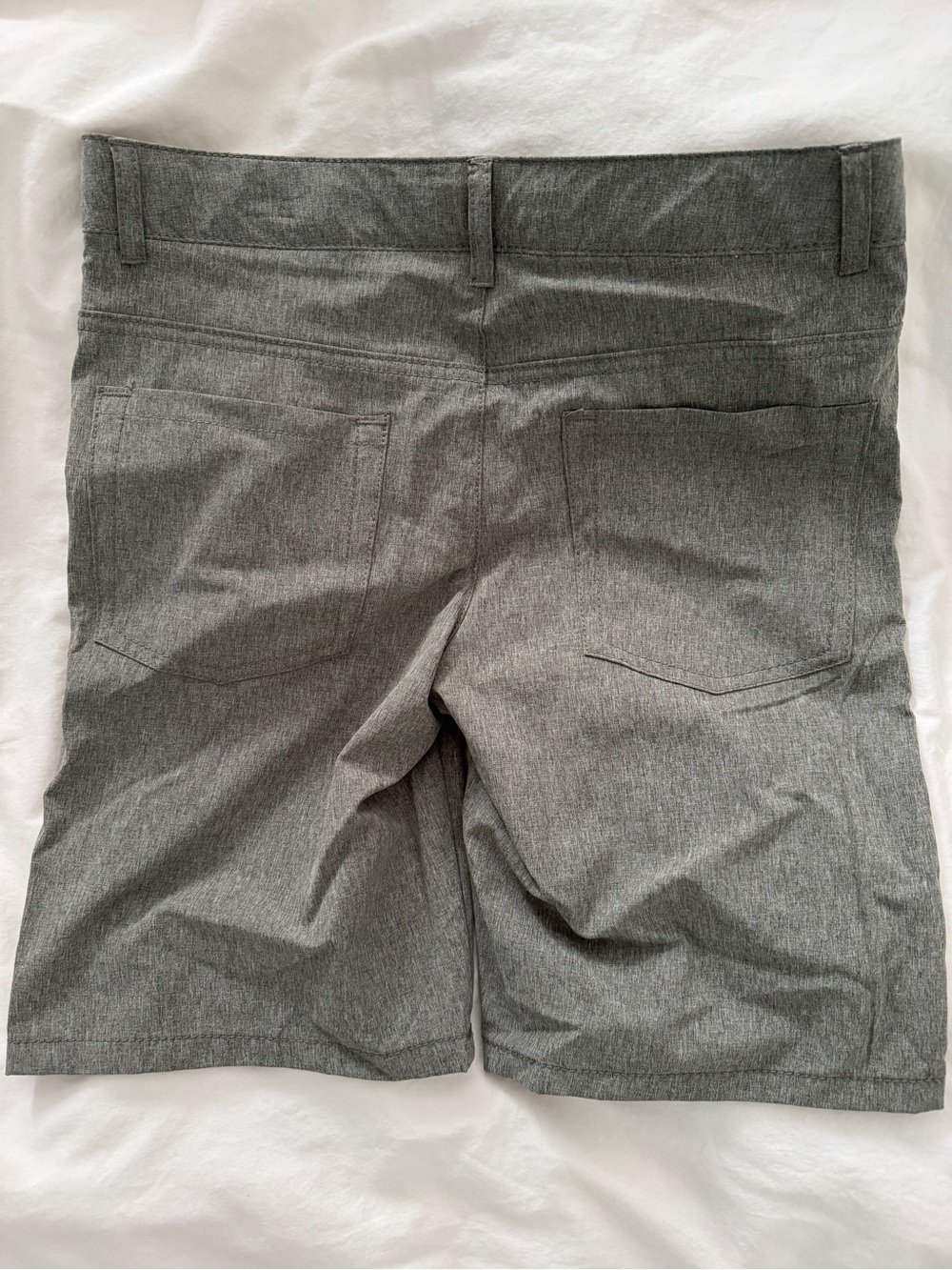 NWT Boys Quick Dry Gray Stretch Performance Shorts